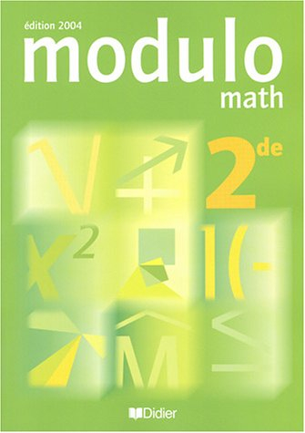 Modulo math 2de