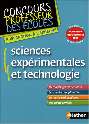 Sciences expérimentales et technologie