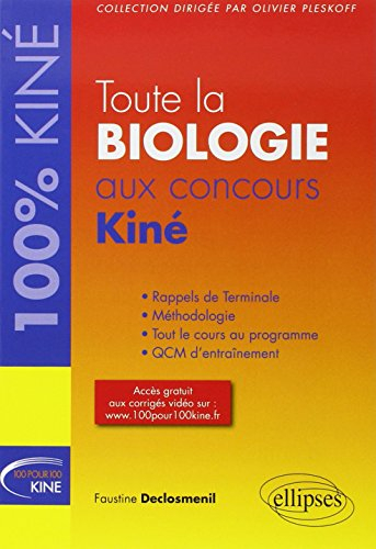 Toute la biologie aux concours kiné