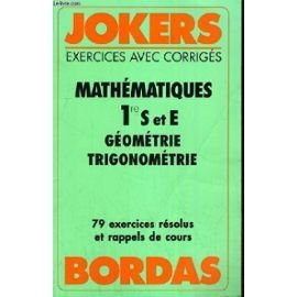 mathématiques, 1re s et e
