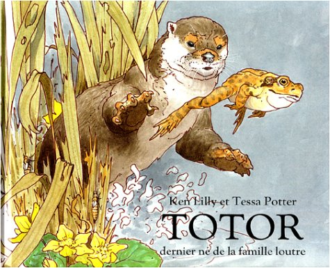 Totor, dernier né de la famille Loutre