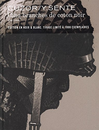 Cinq branches de coton noir