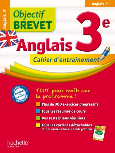 Anglais 3e : cahier d'entraînement