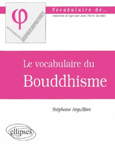 Le vocabulaire du bouddhisme