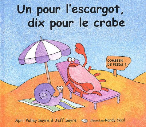 Un pour l'escargot, dix pour le crabe : combien de pieds ?