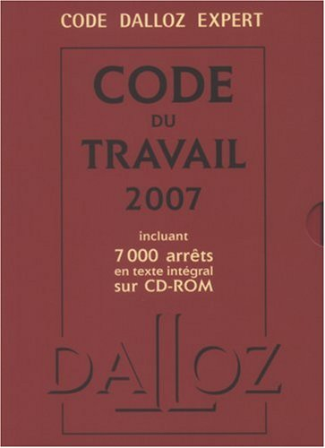 Code du travail 2007