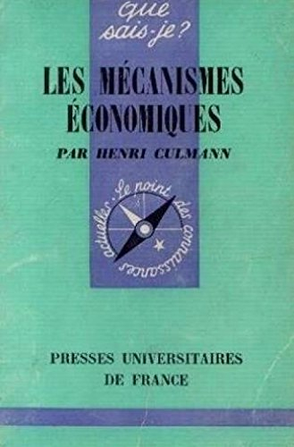 les mécanismes économiques