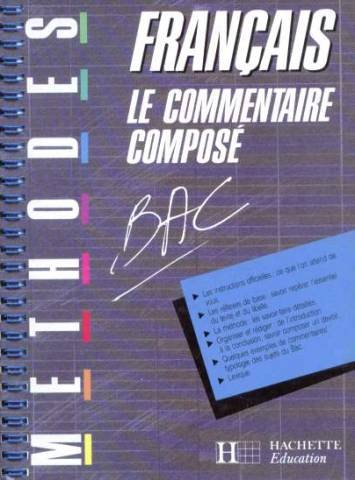 Français, le commentaire composé