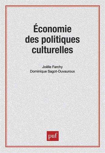 Economie des politiques culturelles