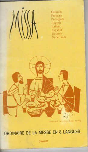Ordinaire de la messe en 8 langues