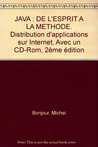 Java : de l'esprit à la méthode