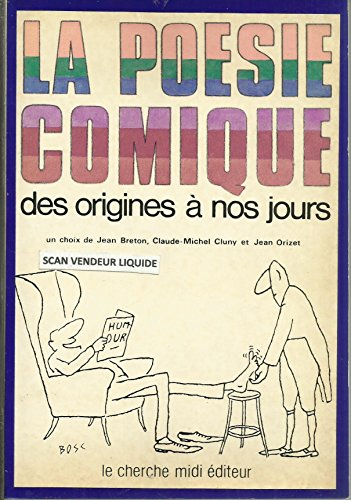 La Poésie comique des origines à nos jours