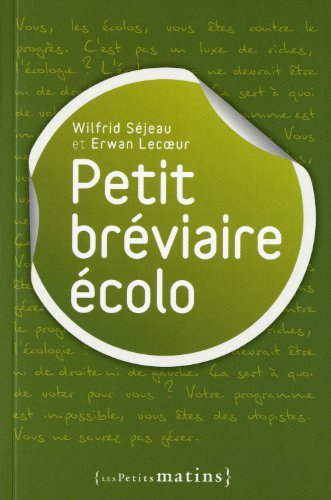 Petit bréviaire écolo