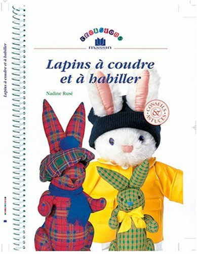Lapins à coudre et à habiller