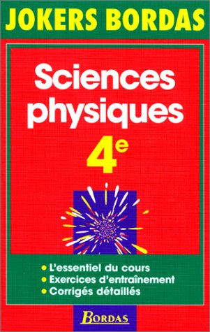 Sciences physiques 4e
