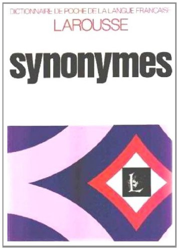 nouveau dictionnaire des synonymes