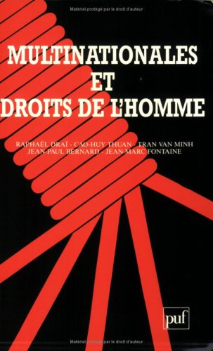 Multinationales et droits de l'homme