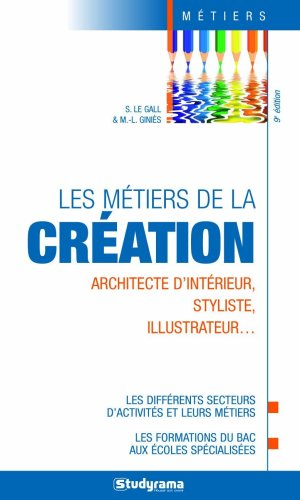 Les métiers de la création : architecte d'intérieur, styliste, illustrateur... : les différents sect