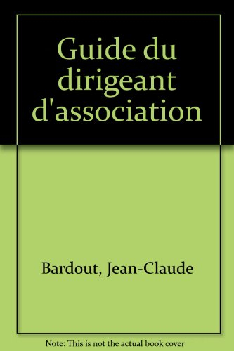 guide du dirigeant d'association