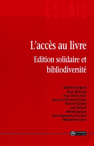 L'accès au livre : édition solidaire et bibliodiversité