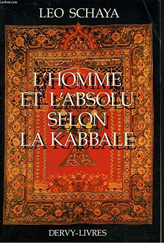 l'homme et l'absolu selon la kabbale
