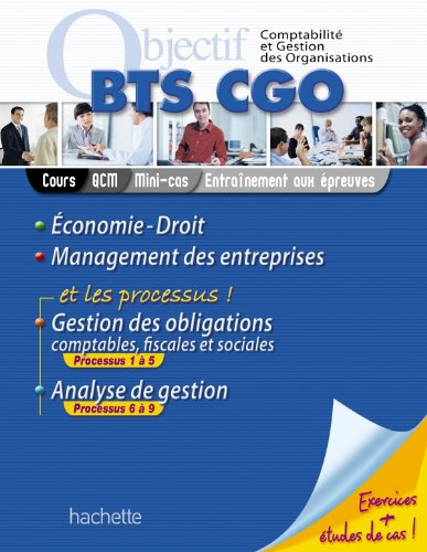 Comptabilité et gestion des organisations : économie-droit, management des entreprises et les proces