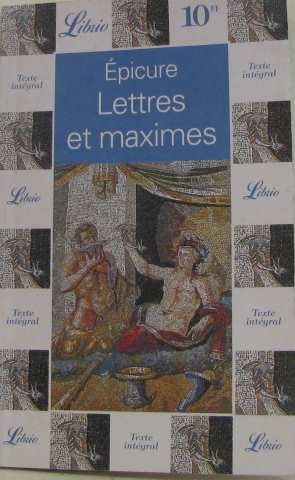 lettres et maximes