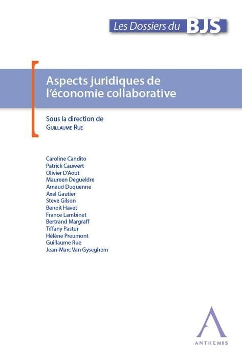 Aspects juridiques de l'économie collaborative