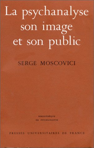 la psychanalyse, son image et son public