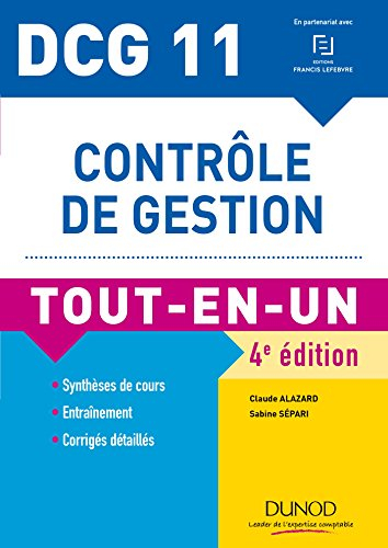 Contrôle de gestion, DCG 11 : tout-en-un