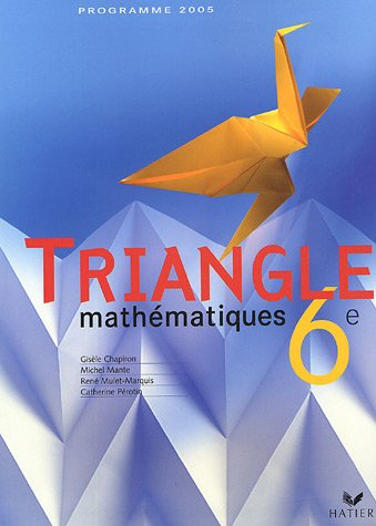 Mathématiques 6e : programme 2005