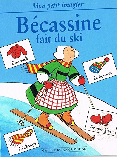 Bécassine fait du ski