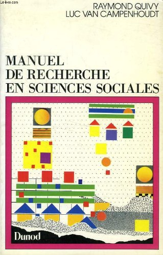 Manuel de recherche en sciences sociales