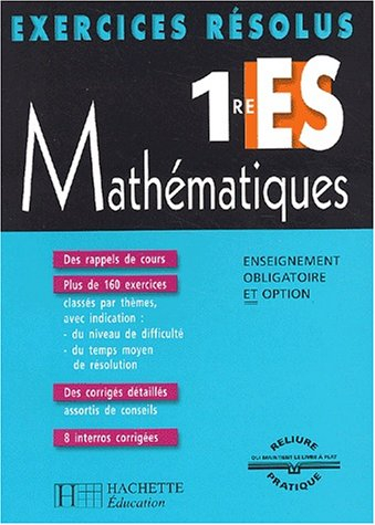 Mathématiques, 1re ES