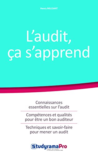 L'audit, ça s'apprend