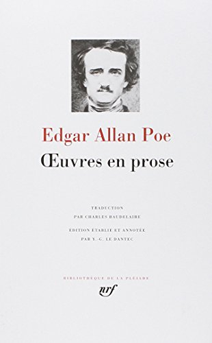 poe : oeuvres en prose