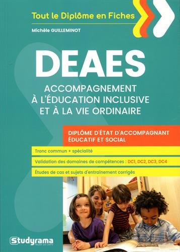 DEAES : accompagnement à l'éducation inclusive et à la vie ordinaire : diplôme d'Etat d'accompagnant