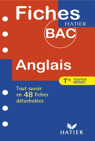 fiches bac anglais, terminales toutes séries