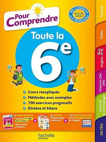 Pour comprendre toute la 6e : 100 % conforme aux nouveaux programmes