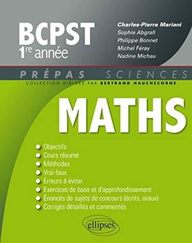 Maths, BCPST 1re année
