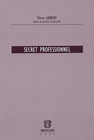 Le secret professionnel