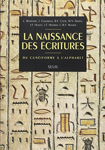 La naissance des écritures : du cunéiforme à l'alphabet