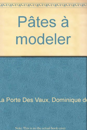 pâtes à modeler