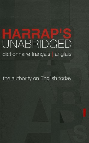 Harrap's unabridged dictionary. Vol. 2. French-English. Français-anglais. Harrap's unabridged dictio