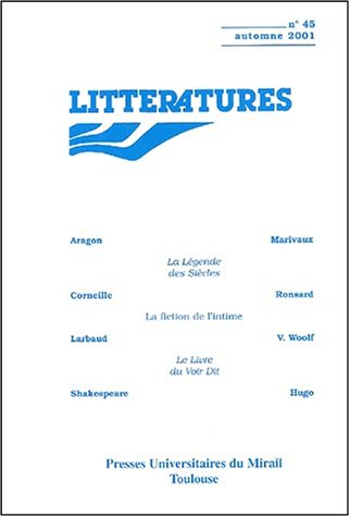 Littératures, n° 45