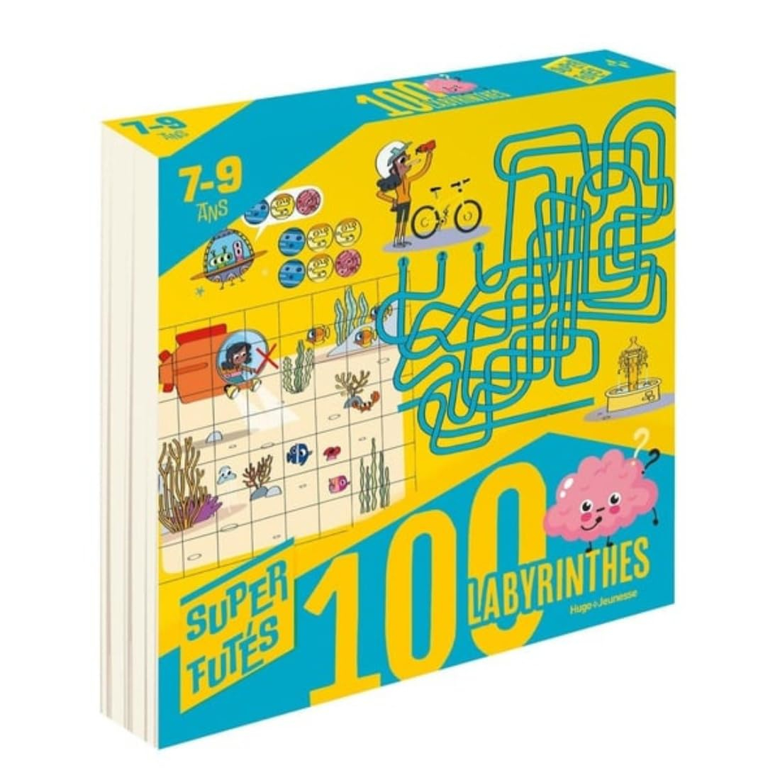 100 labyrinthes : 7-9 ans