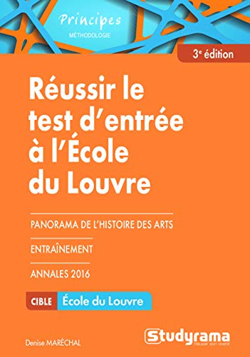 Réussir le test d'entrée à l'Ecole du Louvre : se préparer au questionnaire et au travail de rédacti