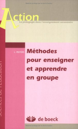 Méthodes pour enseigner et apprendre en groupe