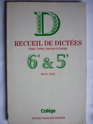 Recueil de dictées