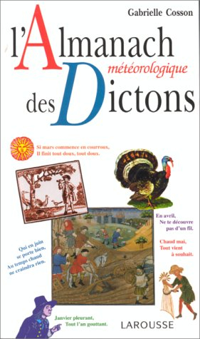 l'almanach météorologique des dictons